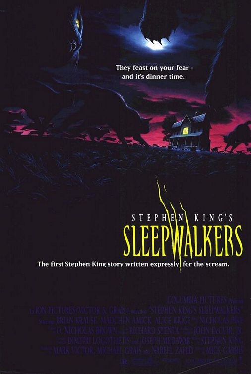 the movie poster: Sleepwalkers (1992)