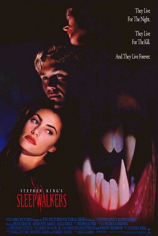the movie poster: Sleepwalkers (1992) ver2