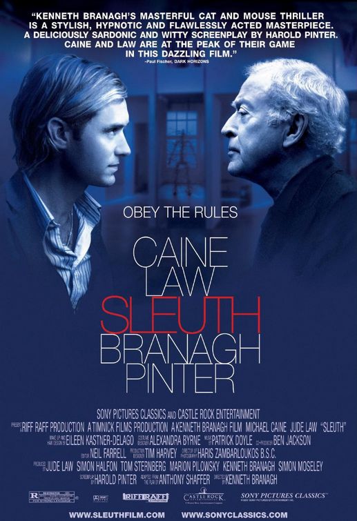 the movie poster: Sleuth (2007)