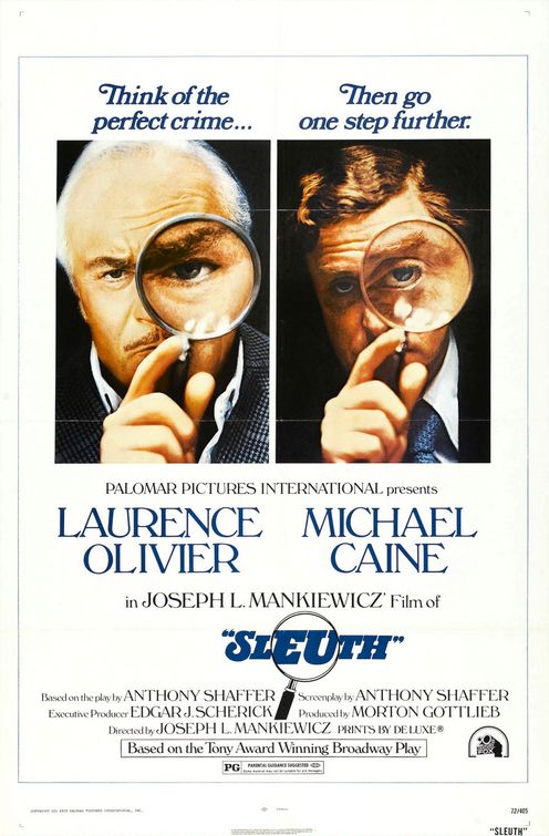 the movie poster: Sleuth (1972)