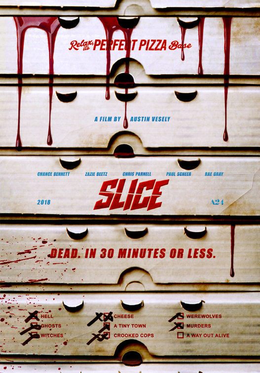 1000 piece jigsaw puzzle for the movie poster: Slice (2018) ver4