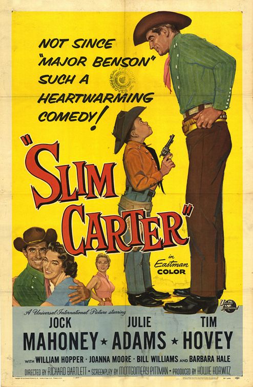 the movie poster: Slim Carter (1957)
