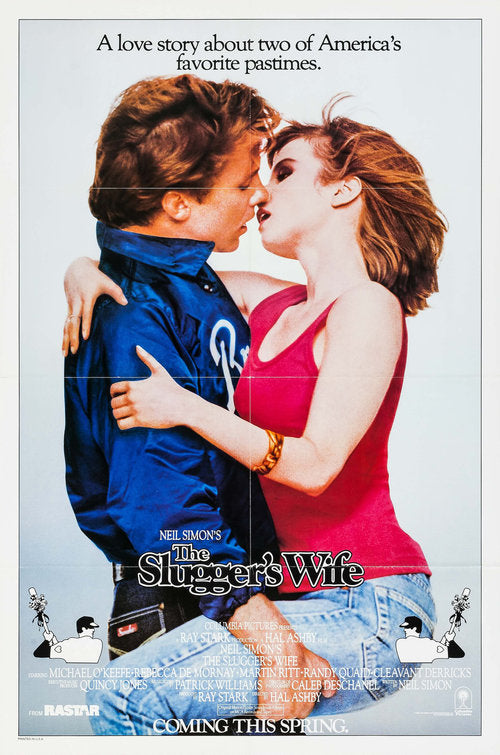 the movie poster: The Slugger's Wife (1985)