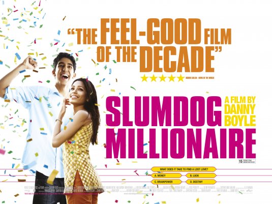 1000 piece jigsaw puzzle for the movie poster: Slumdog Millionaire (2008) ver2