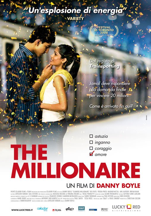 1000 piece jigsaw puzzle for the movie poster: Slumdog Millionaire (2008) ver9
