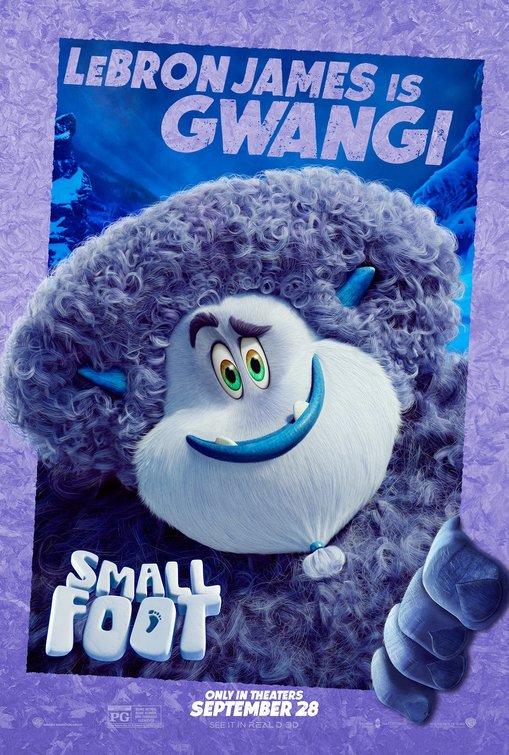 1000 piece jigsaw puzzle for the movie poster: Smallfoot (2018) ver14