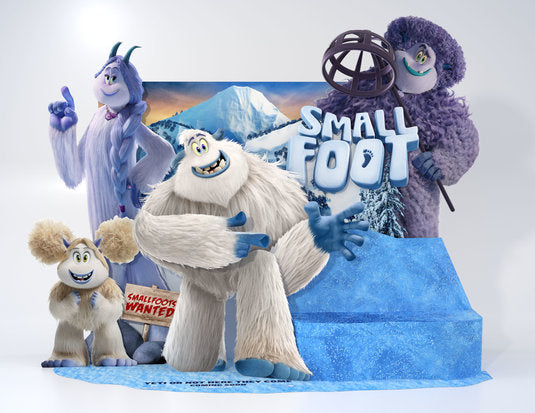 1000 piece jigsaw puzzle for the movie poster: Smallfoot (2018) ver18
