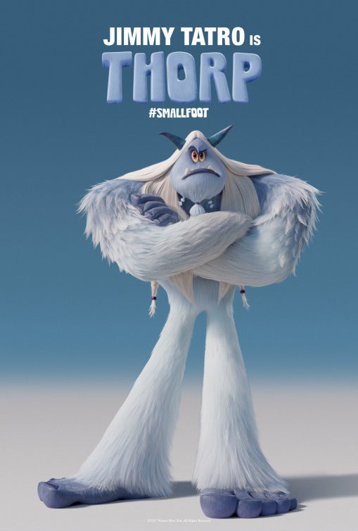 1000 piece jigsaw puzzle for the movie poster: Smallfoot (2018) ver4