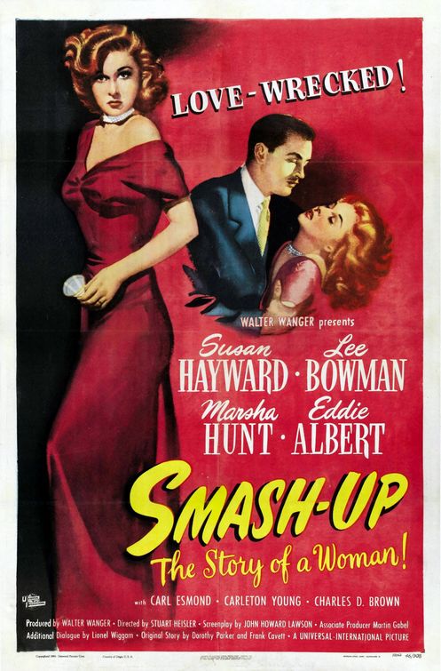 the movie poster: Smash-Up: The Story of a Woman (1947)
