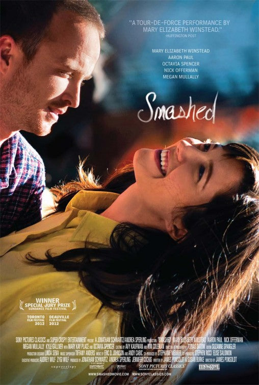1000 piece jigsaw puzzle for the movie poster: Smashed (2012)