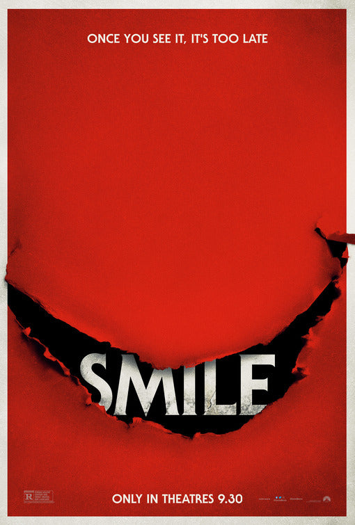 1000 piece jigsaw puzzle for the movie poster: Smile (2022)