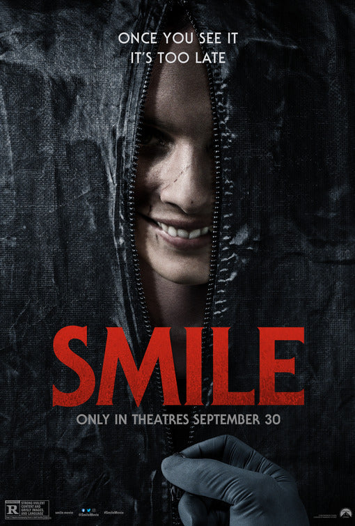 1000 piece jigsaw puzzle for the movie poster: Smile (2022) ver2