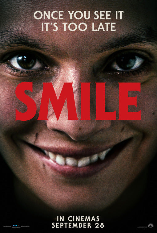 1000 piece jigsaw puzzle for the movie poster: Smile (2022) ver3