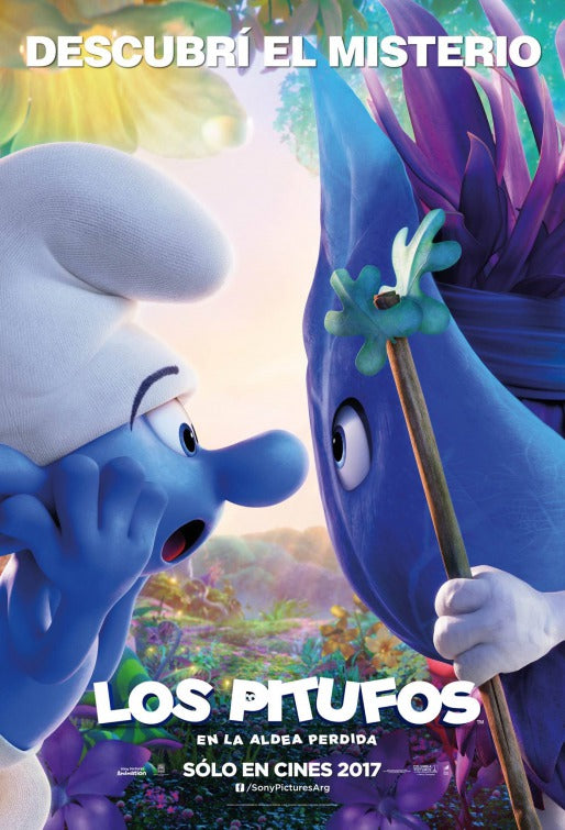 1000 piece jigsaw puzzle for the movie poster: Smurfs: The Lost Village (2017) ver6