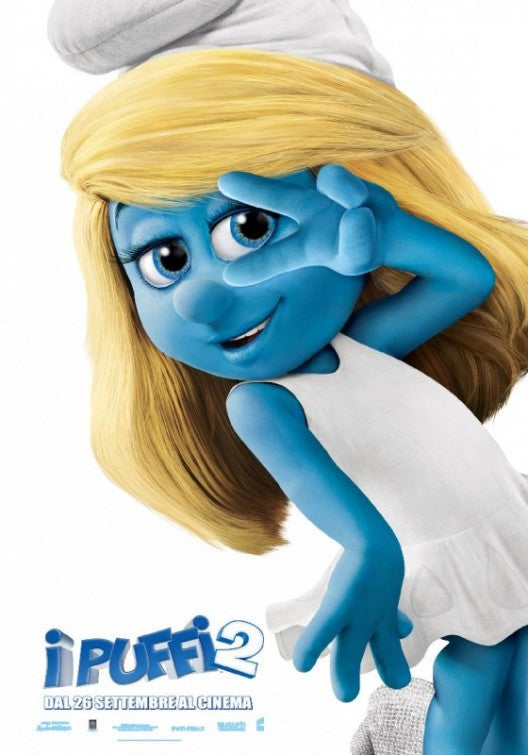 1000 piece jigsaw puzzle for the movie poster: The Smurfs 2 (2013) ver13