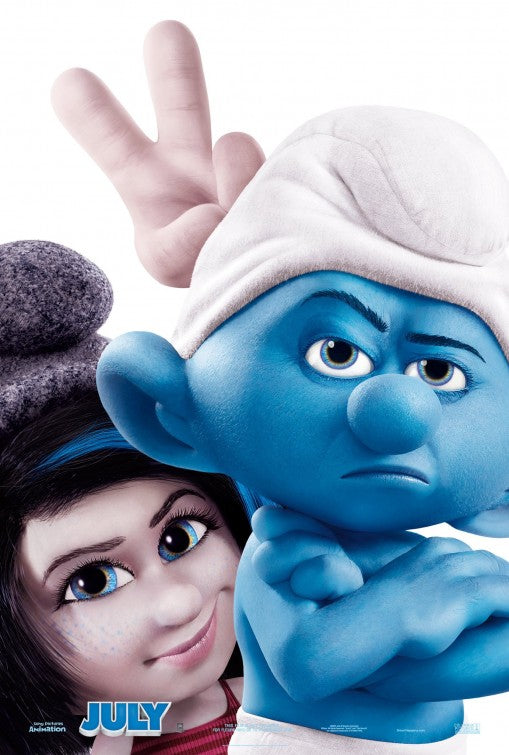 1000 piece jigsaw puzzle for the movie poster: The Smurfs 2 (2013) ver6
