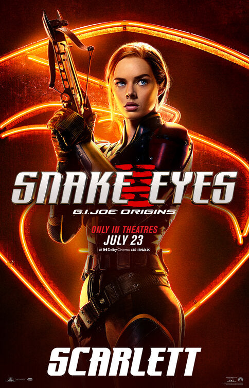 1000 piece jigsaw puzzle for the movie poster: Snake Eyes: G.I. Joe Origins (2021) ver10