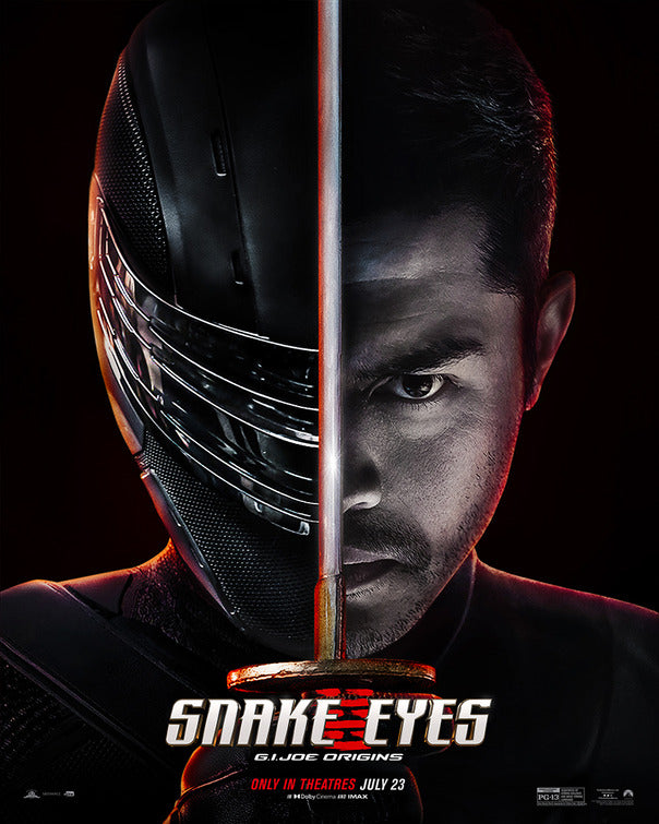 1000 piece jigsaw puzzle for the movie poster: Snake Eyes: G.I. Joe Origins (2021) ver17