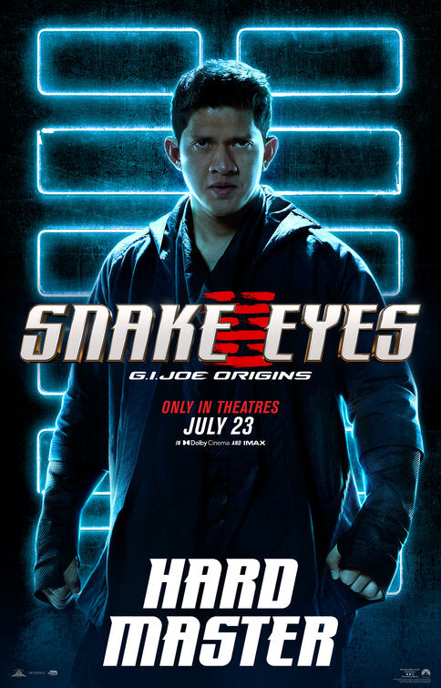 1000 piece jigsaw puzzle for the movie poster: Snake Eyes: G.I. Joe Origins (2021) ver8