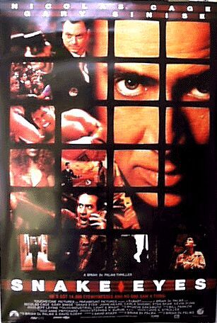 the movie poster: Snake Eyes (1998) ver1