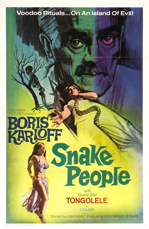 the movie poster: Snake People (1971)