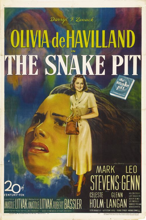 the movie poster: The Snake Pit (1948)