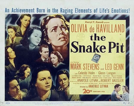 the movie poster: The Snake Pit (1948) ver2