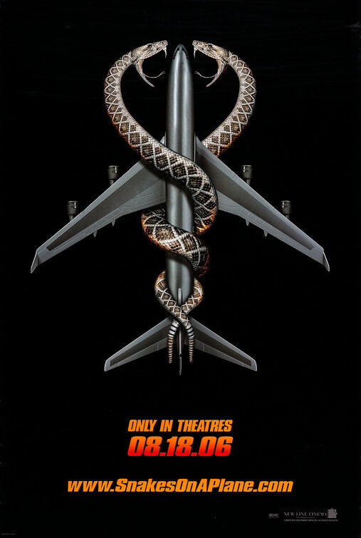 the movie poster: Snakes on a Plane (2006)