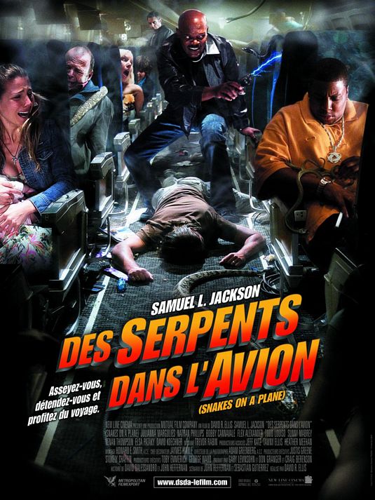 the movie poster: Snakes on a Plane (2006) ver3