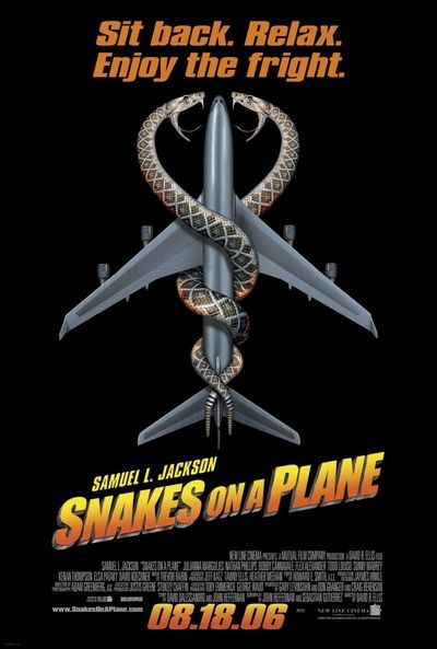 the movie poster: Snakes on a Plane (2006) ver4