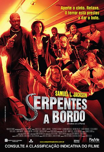 the movie poster: Snakes on a Plane (2006) ver5