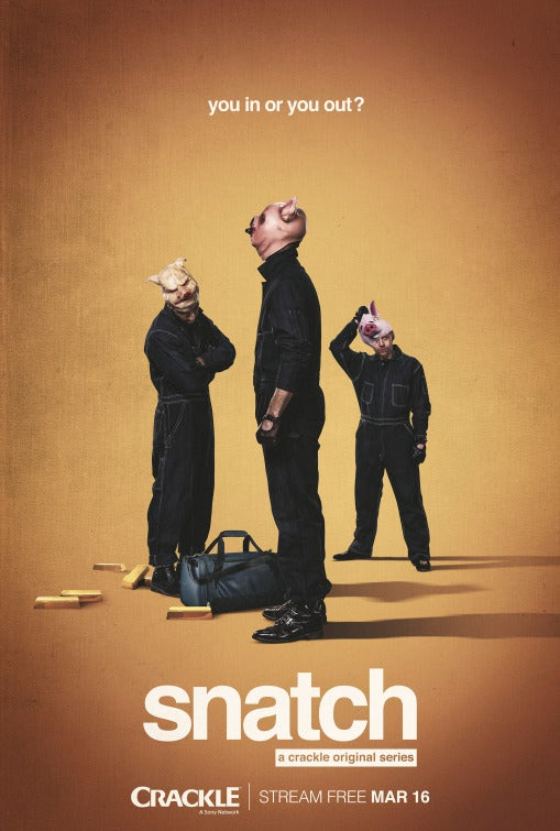 1000 piece jigsaw puzzle for tv poster: Snatch