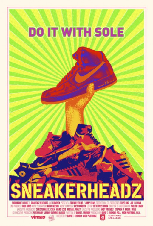 1000 piece jigsaw puzzle for the movie poster: Sneakerheadz (2015) ver2