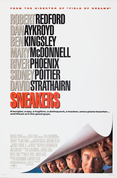 the movie poster: Sneakers (1992)