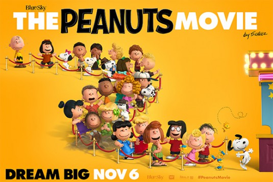 1000 piece jigsaw puzzle for the movie poster: The Peanuts Movie (2015) ver18