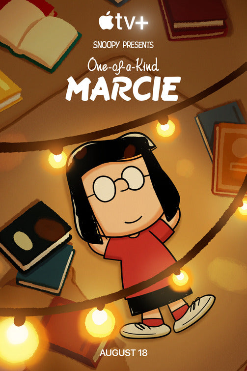 1000 piece jigsaw puzzle for tv poster: Snoopy Presents: One-of-a-Kind Marcie