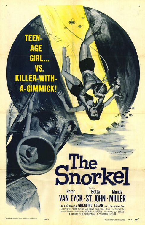 the movie poster: The Snorkel (1958)