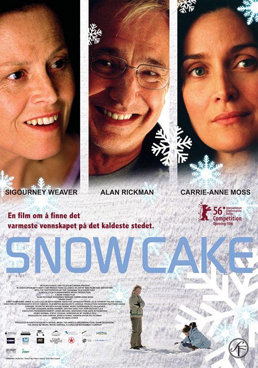 the movie poster: Snow Cake (2006) ver2