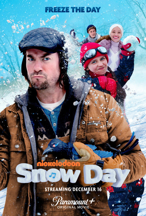 1000 piece jigsaw puzzle for the movie poster: Snow Day (2022)