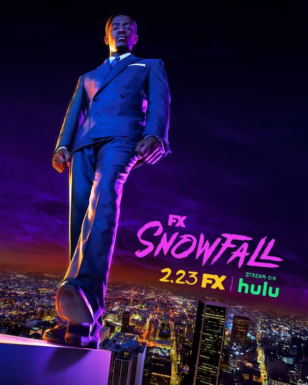 1000 piece jigsaw puzzle for tv poster: Snowfall, ver12