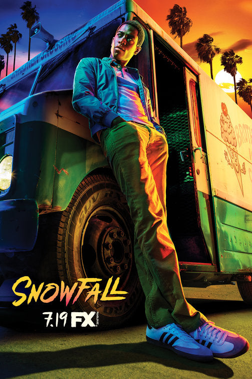 1000 piece jigsaw puzzle for tv poster: Snowfall, ver7