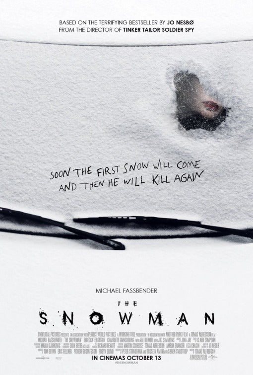 1000 piece jigsaw puzzle for the movie poster: The Snowman (2017) ver5