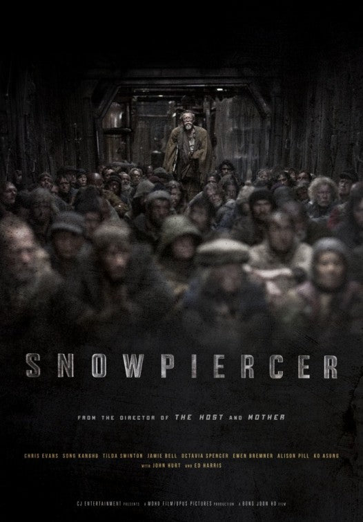 1000 piece jigsaw puzzle for the movie poster: Snowpiercer (2013)