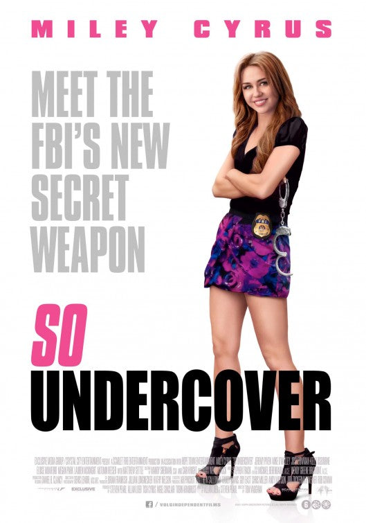 1000 piece jigsaw puzzle for the movie poster: So Undercover (2012)