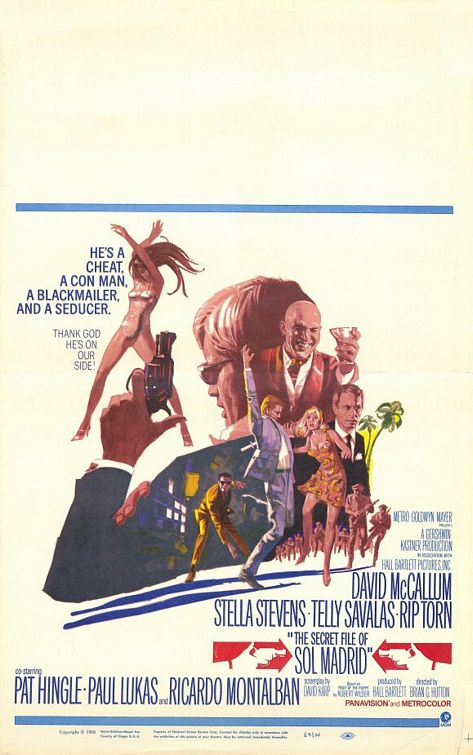 the movie poster: Sol Madrid (1968)