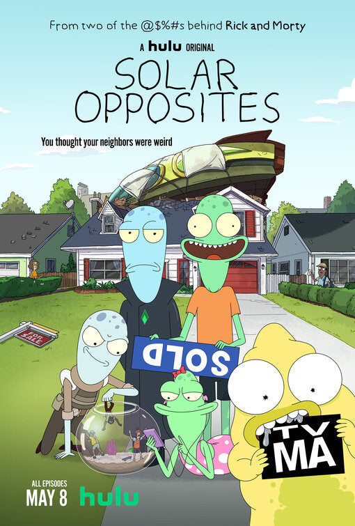 1000 piece jigsaw puzzle for tv poster: Solar Opposites