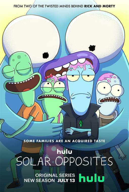 1000 piece jigsaw puzzle for tv poster: Solar Opposites, ver4