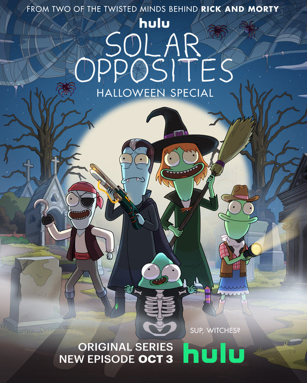 1000 piece jigsaw puzzle for tv poster: Solar Opposites, ver6