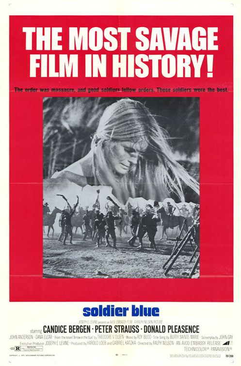 the movie poster: Soldier Blue (1970) ver2