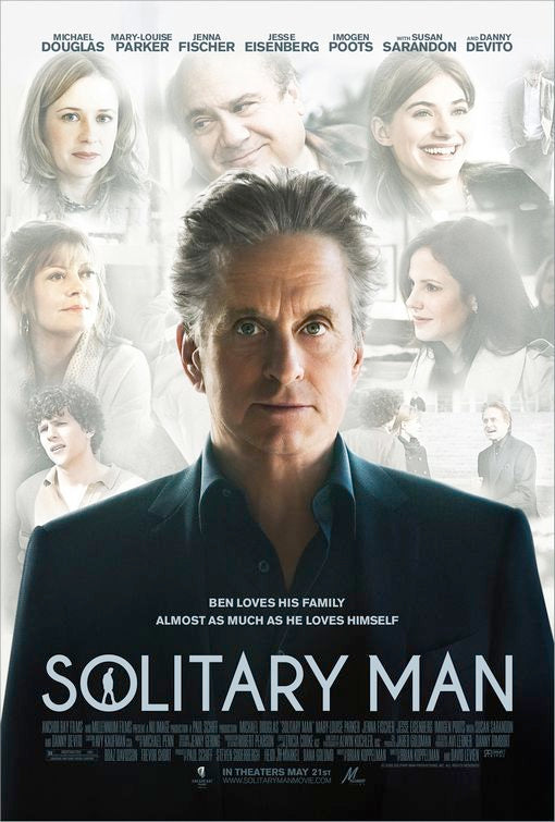 1000 piece jigsaw puzzle for the movie poster: Solitary Man (2010)